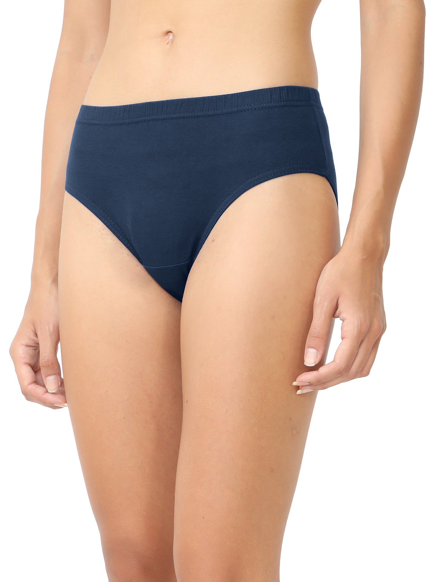 Plain Panties inner elastic Pack of 3 (Multicolor Assorted)