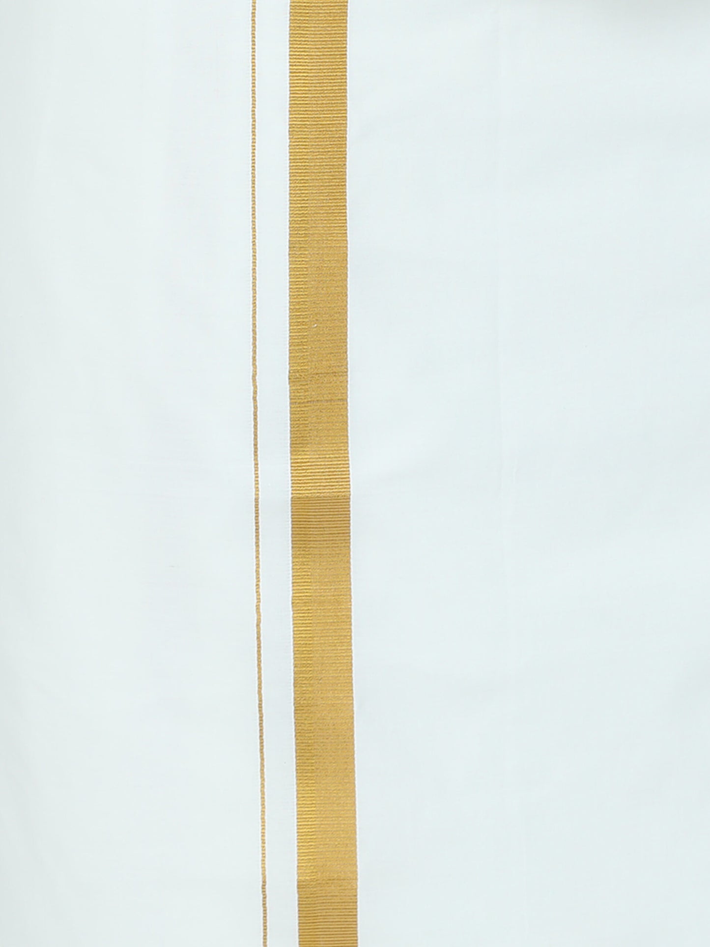 TEXAS CREAM SHIRT & GOLD DHOTI COMBO SET- Half Sleeve (SHIRT & DHOTI)