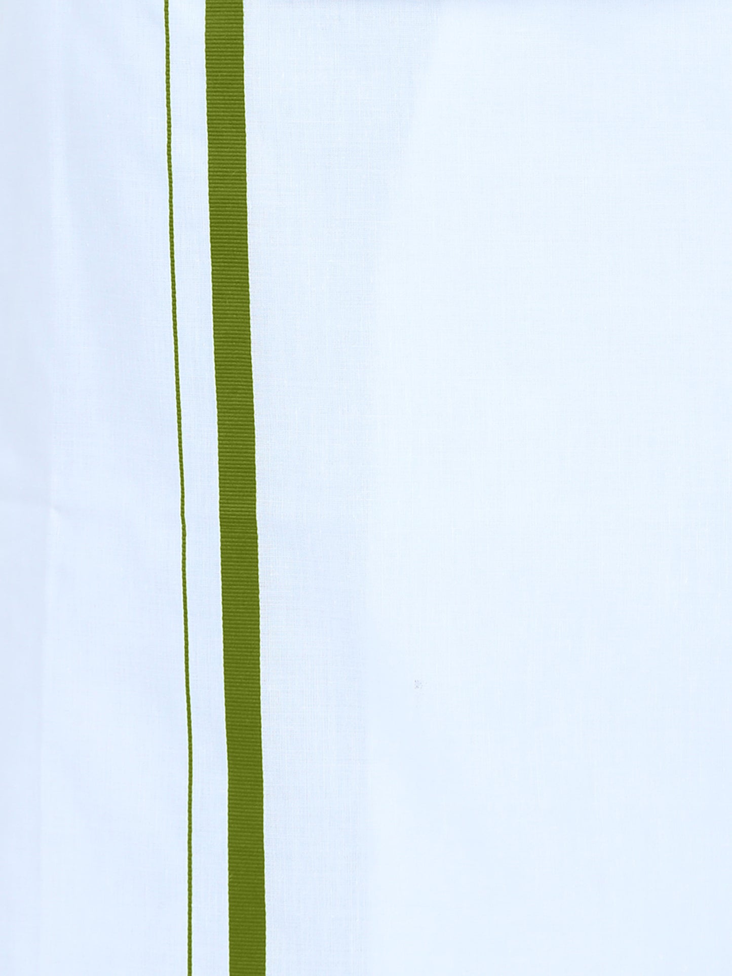 Classic White Dhoti With Big Border