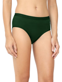 Plain Panties Outer elastic Pack of 3 (Multicolor Assorted)