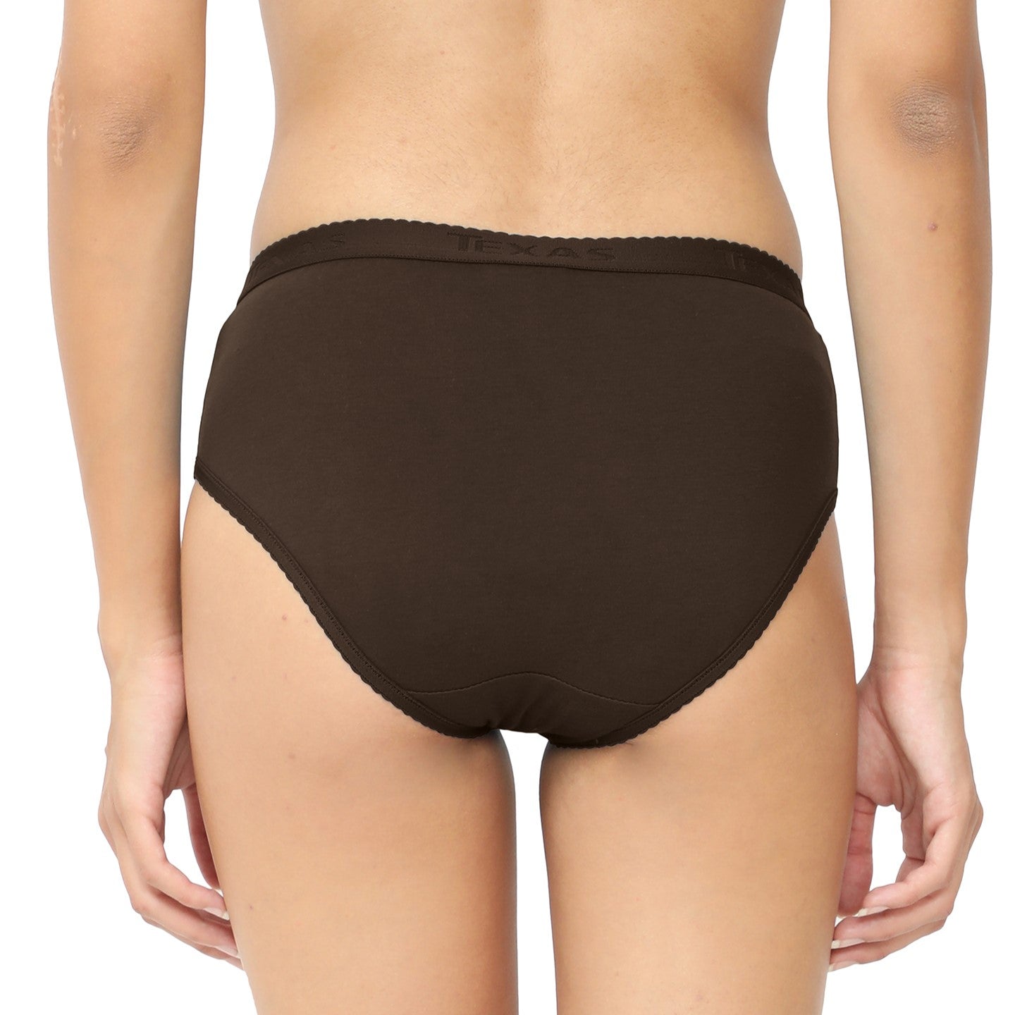 Plain Panties Outer elastic Pack of 3 (Multicolor Assorted)