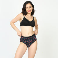 Print Panties-Outer Elastic Pack of 3 (multicolor assorted)
