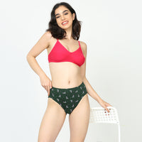Print Panties-Inner Elastic Pack of 3 (multicolor assorted)