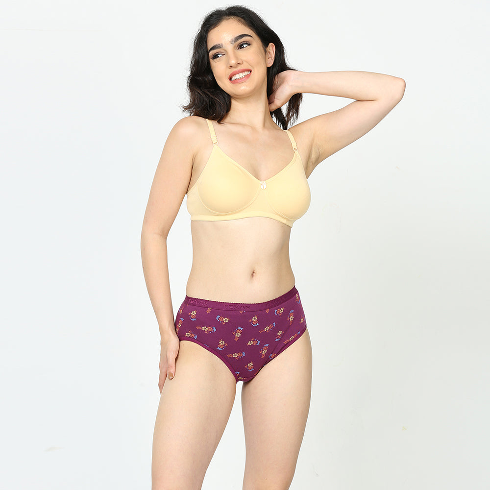 Print Panties-Outer Elastic Pack of 3 (multicolor assorted)