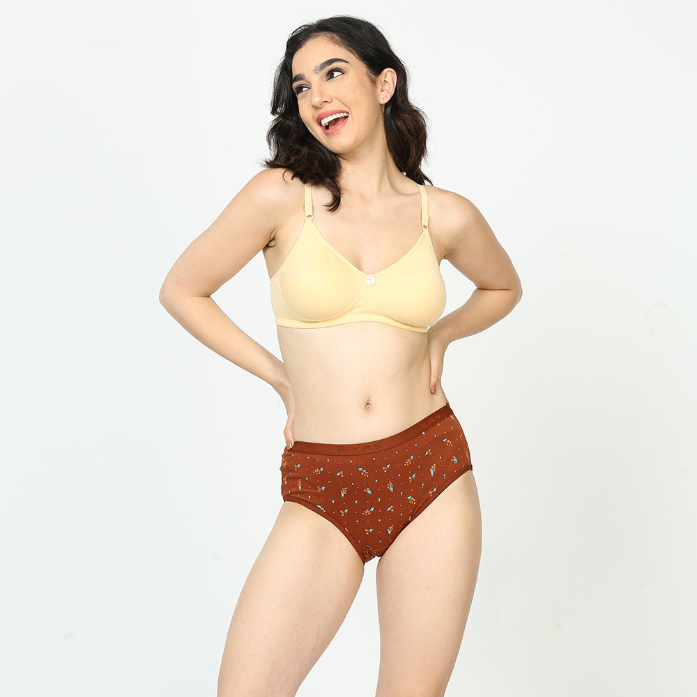 Print Panties-Outer Elastic Pack of 3 (multicolor assorted)