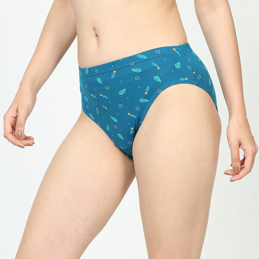 Print Panties-Inner Elastic Pack of 3 (multicolor assorted)