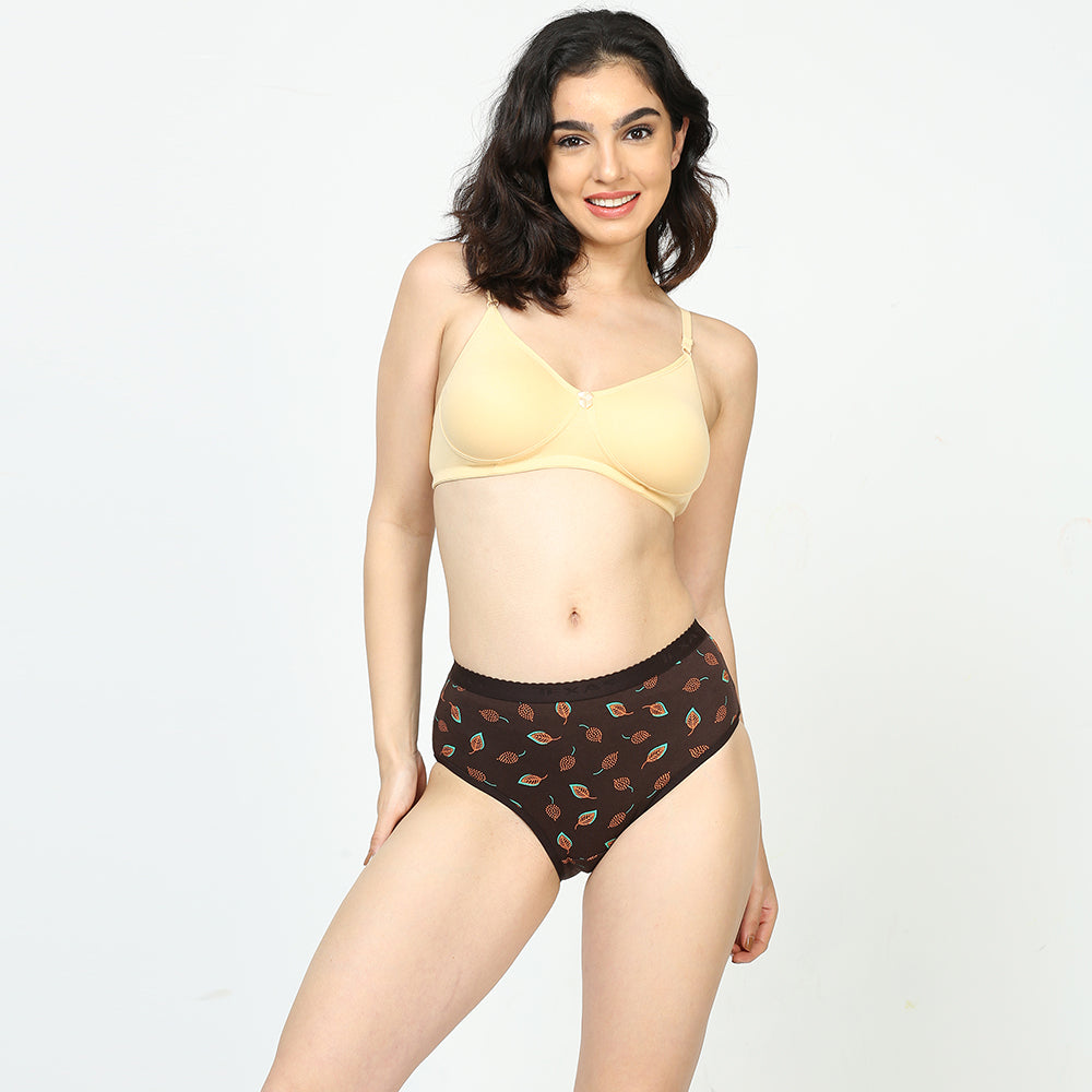 Print Panties-Outer Elastic Pack of 3 (multicolor assorted)