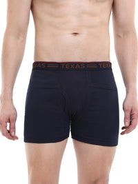 Texas Men's Rib Two Pocket Trunk - Solid Colours (pack of 3)