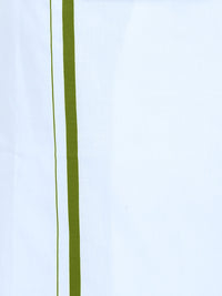 Classic White Dhoti With Big Border