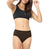 Plain Panties Outer elastic Pack of 3 (Multicolor Assorted)
